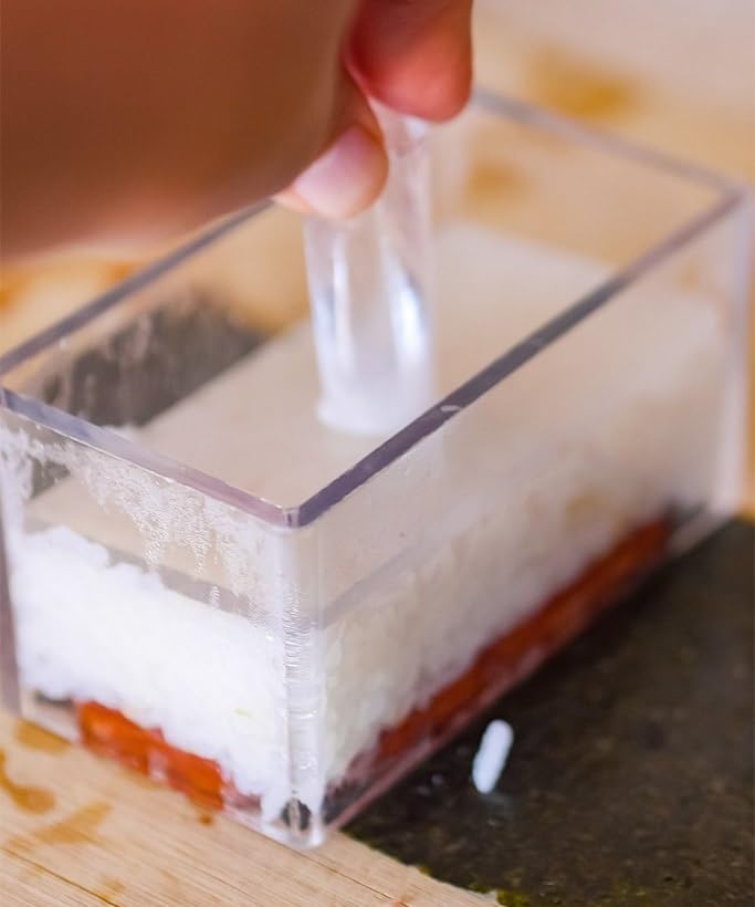 Spam Musubi Sushi Rice Press - Non-Stick Mold for Easy Cooking