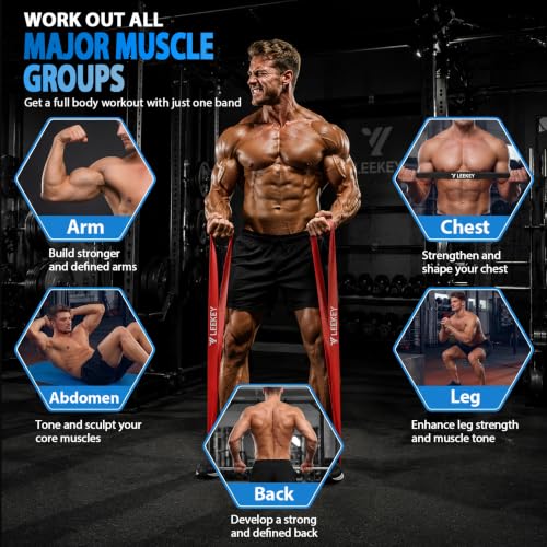 Resistance Bands for Pull Up Assist - 50-125 lbs Set