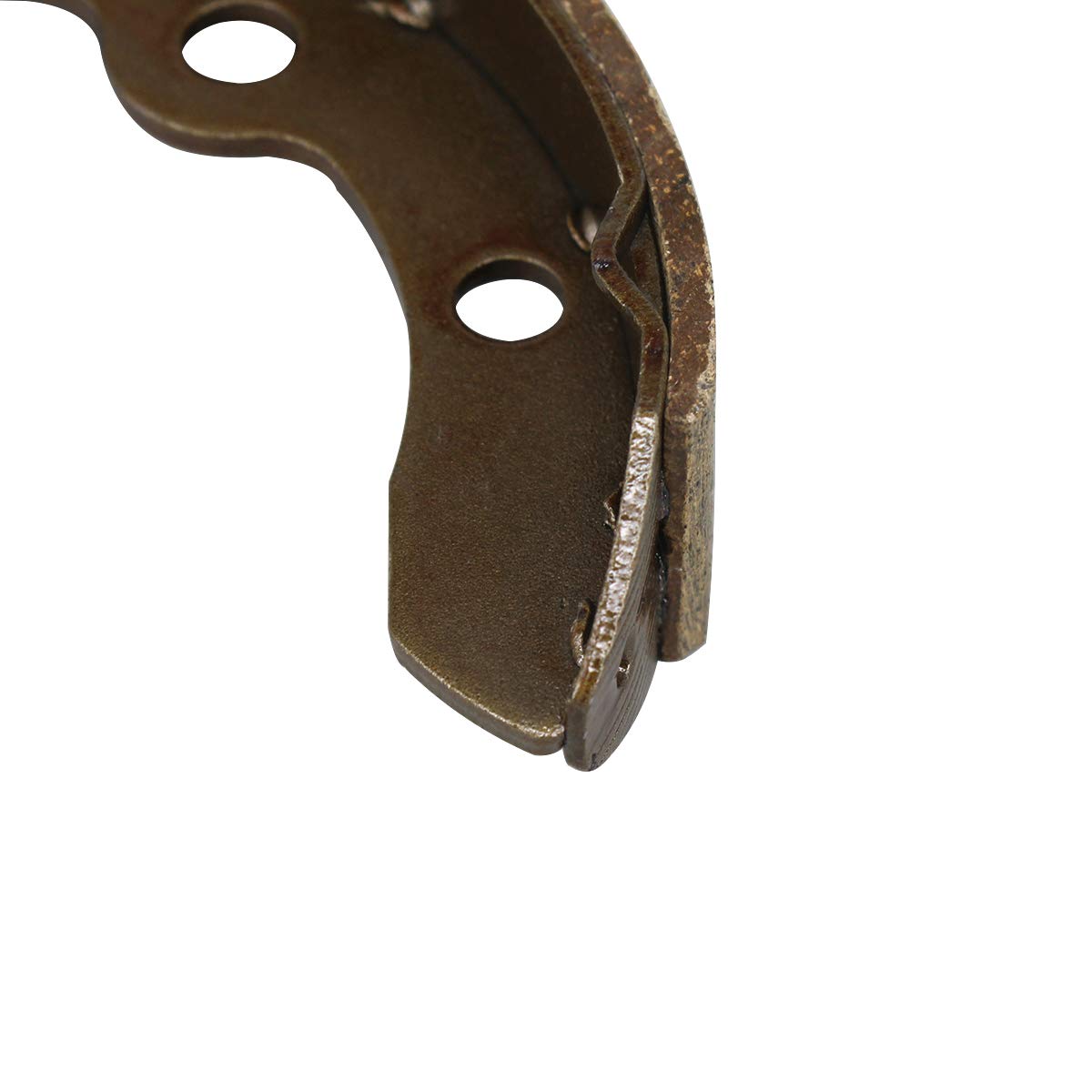 Golf Cart Brake Shoes，HKOO Golf Cart Brake Shoes for Club Car DS G&E & Carryall 1981-1994, EZGO G&E 1982-86 and for Yamaha G&E G11979-81 1011433 1011463 - Set of 4 (4-Long)