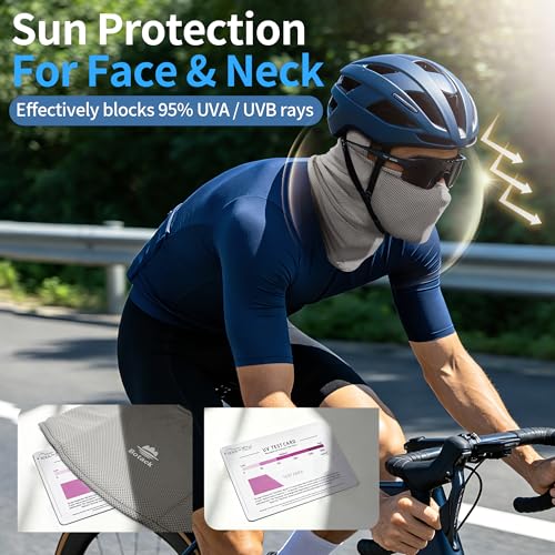 Breathable Full Face Ski Mask - UPF 50+ Windproof Balaclava