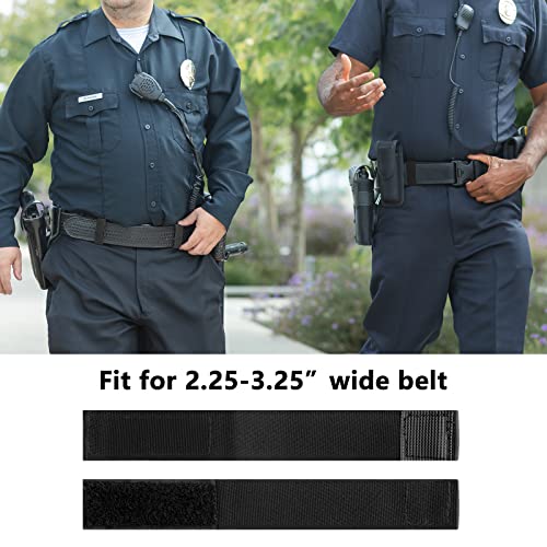Tactical Duty Belt Keeper - Nylon, 1.5" Wide Belt - Set of 4