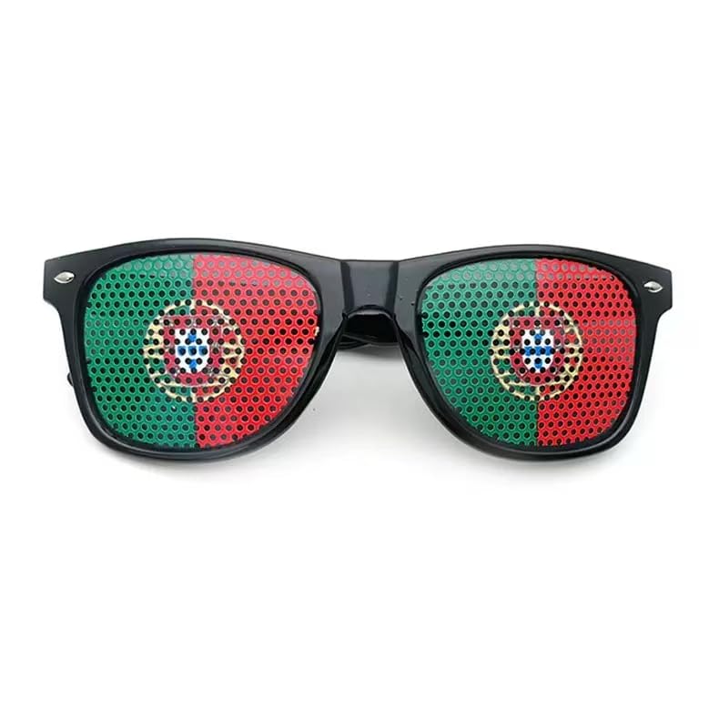 Portugal World Cup Fan Sunglasses with National Flag