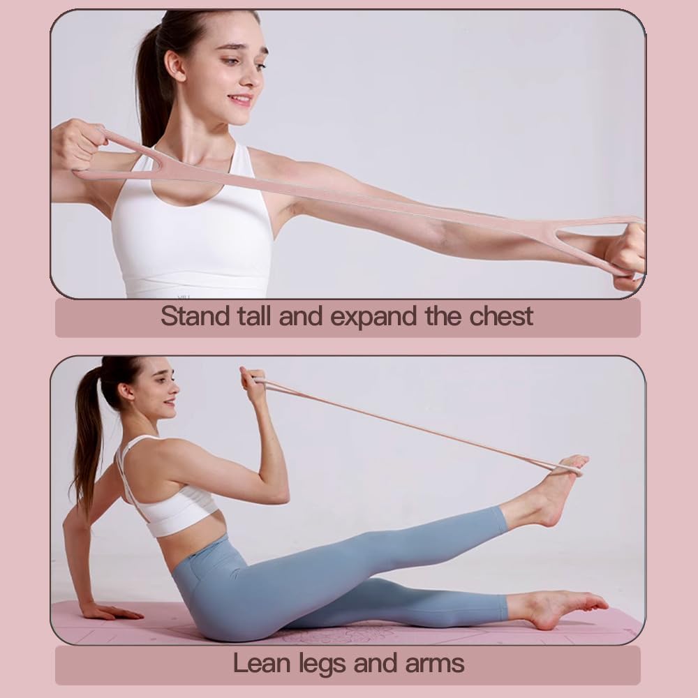 Skiennix Figure 8 Resistance Band - Upgraded for Physical Therapy | 3 Resistance Levels for All Ages