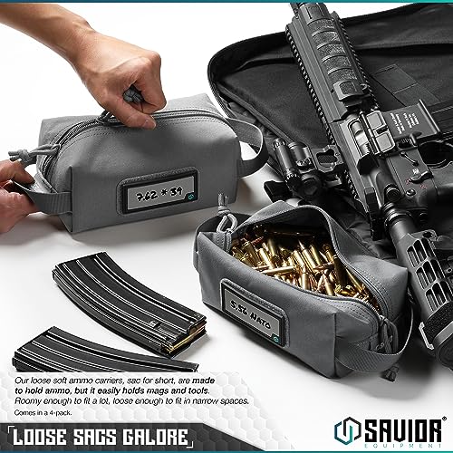 Tactical Ammo Pouch 4-Pack - Standard / Obsidian Black