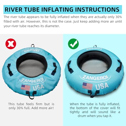 Heavy Duty River Tube for Floating - 43" Blue Inner Tube