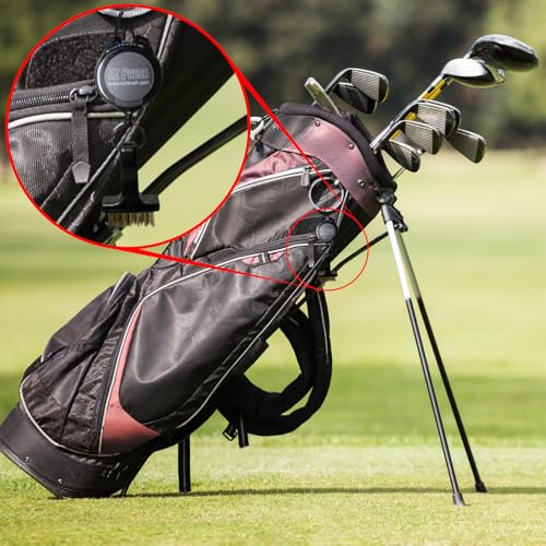 Retractable Golf Club Brush with Clip and Brass Bristles