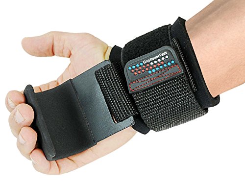 Heavy Duty Weight Lifting Hooks & Wrist Wraps - Small/Medium