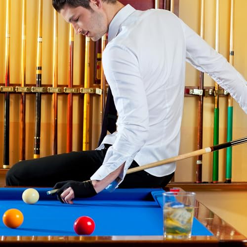 3-Finger Billiards Glove - Breathable Elastic Pool Cue Glove - One Size