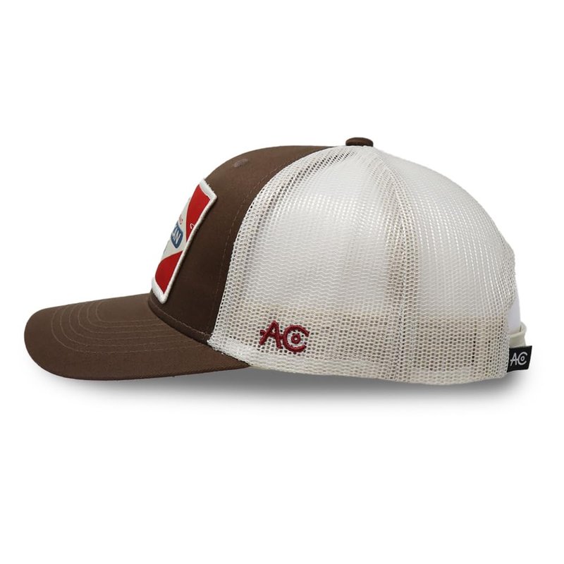 American Cattle Co. Billboard Adjustable Snapback Western Hat (Dark Chocolate/Brown)