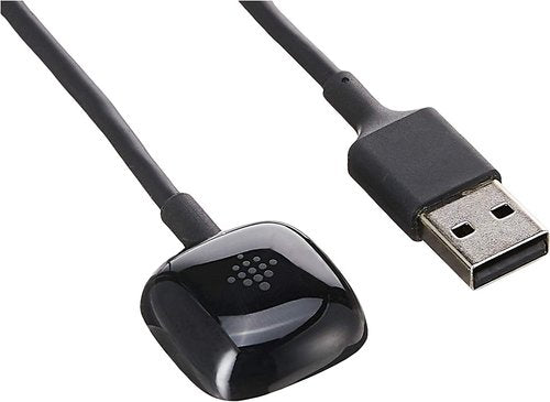 Fitbit Smartwatch Charging Cable for Sense 2, Sense, Versa 4 and Versa 3, Official Product, Black