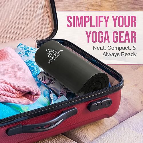 Extra Thick Yoga Knee Pad Cushion - 25mm Supportive Foam with Mesh Bag