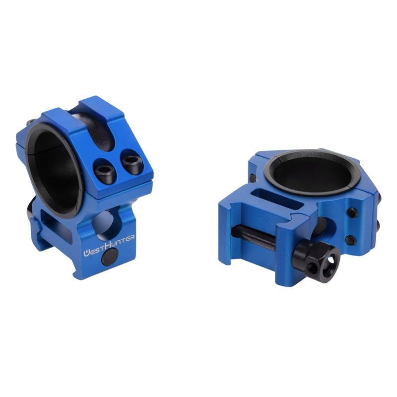 WestHunter Optics Picatinny Scope Rings, 1 Inch 30 mm Tactical Precision Scope Mount | 29 mm Center Height, Black