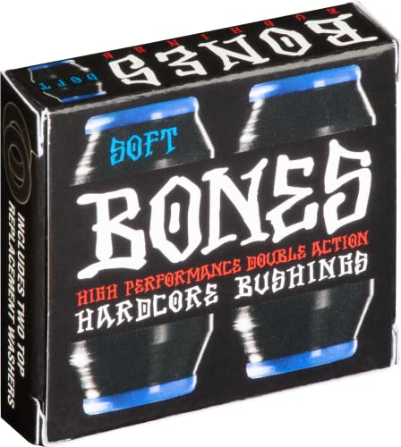Bones Wheels Soft Bushings Set - Black Skateboard Truck Bushings