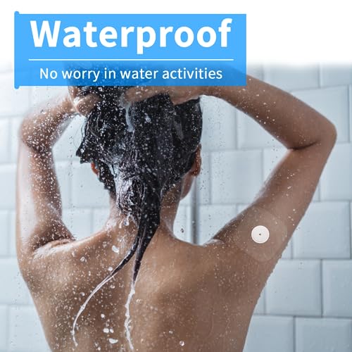 Waterproof Adhesive Patches for Freestyle Libre 2/3 - 50 Pack