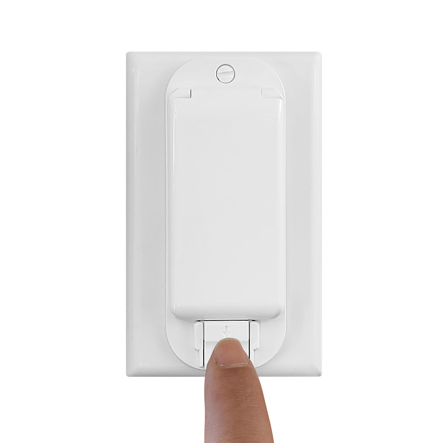 2 Light Switch Guard Cover, Baby Proof Wall Switch Cover Guard for Rocker Light Switch Protects Your Lights or Circuits from Being Accidentally Turned On or Off