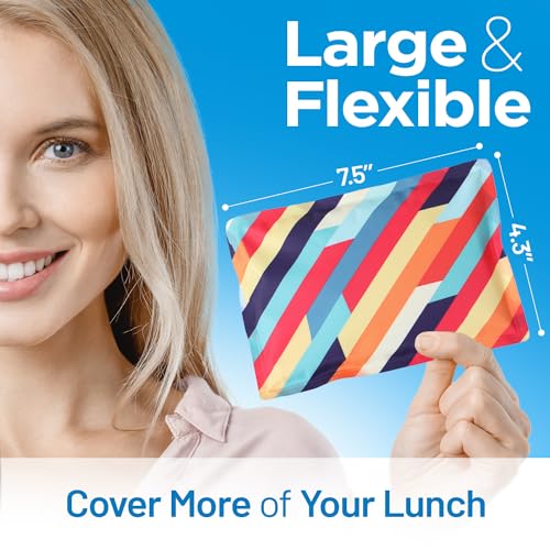 Reusable Ice Packs for Lunch Boxes and Coolers - 2 Pack