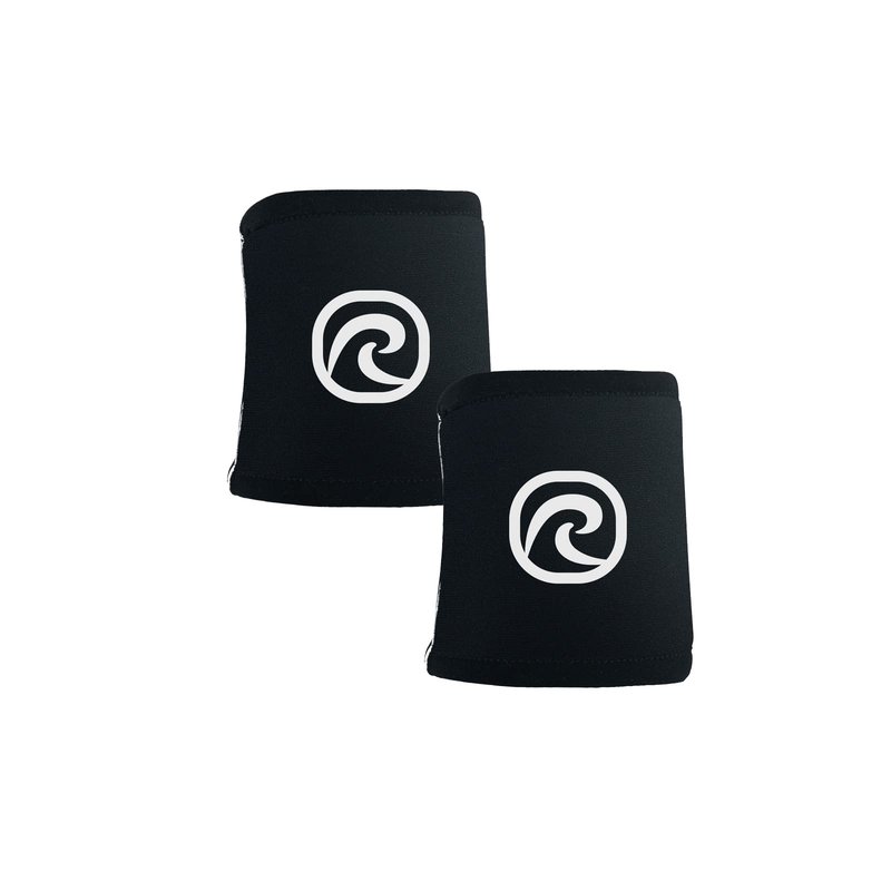 Rehband Neoprene Wrist Sleeves, 1 Pair, Wrist Support 5mm Neoprene stabilizes Wrist During Workout, Improves Control & Stability, Colour:Black, Size:Small