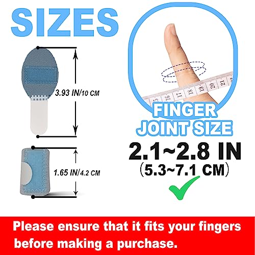 Finger Splint Support Brace Kit - 5 Pcs Adjustable Finger Protectors in 5 Colors