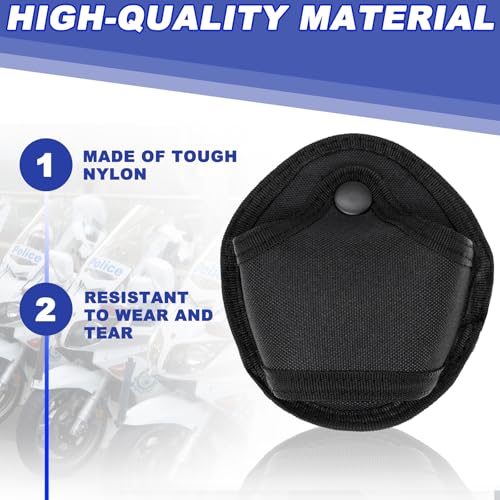 Handcuff Holster Case - 2 Pack Tactical Pouch for Molle Vest