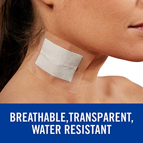 Medical Tape - 2 Rolls of 1-Inch x 10-Yards Waterproof Clear Tape