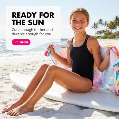 Reese UPF 50 Criss-Cross One Piece Swimsuit - Solid Black, Girls