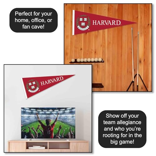 Harvard Full Size Felt Pennant - 12" x 30"