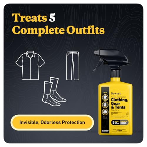 Permethrin Insect Repellent Spray for Clothing and Gear - 18 oz
