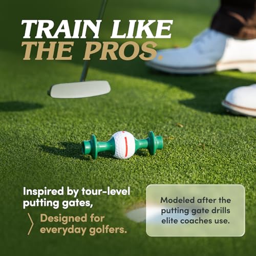 Golf Putting Alignment Gate - Face & Path Feedback Training Aid