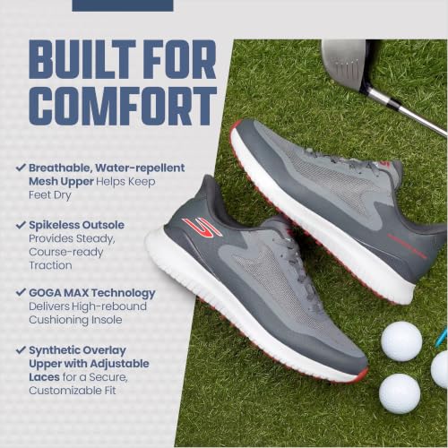 Men's Slip-Ins Golf Shoes - Grey
