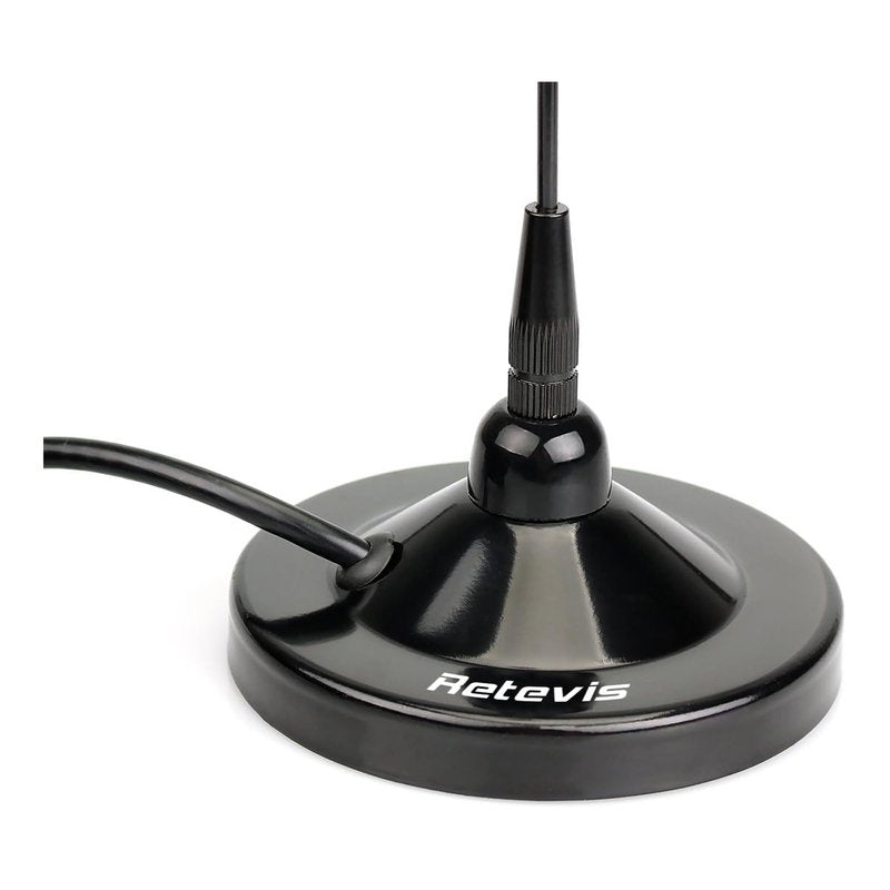 Retevis 144/430MHz Dual Band Ham Radio Antenna, 18.86in, VSWR Less Than 1.5, Compatible with BTECH ICOM Kenwood Midland Retevis RA86 RT95 RA25 RT97 (1 Pack)