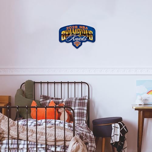 New York Knicks 12" x 30" Pennant - NBA Champions Home Decor