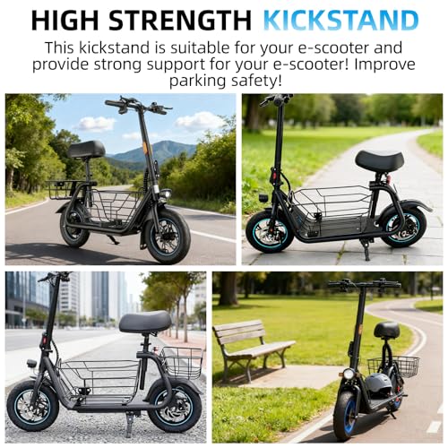 Heavy Duty Aluminum E-Scooter Kickstand for Gyroor C1 C1S C1 Pro X2