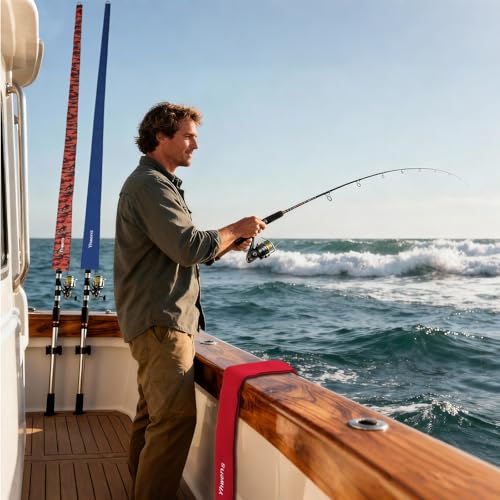 Neoprene Fishing Rod Sleeve 60" - Dark Blue Fishing Pole Cover