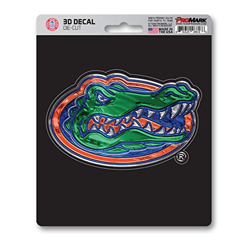 Florida Gators 3D Decal Sticker - Die-Cut Vinyl