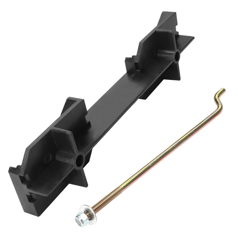 Roykaw Golf Cart 48V Battery Hold Down Plate and Rods Kit for EZGO TXT & RXV 2014-Up Electric Golf Cart, OEM# 612867, 01101-G01