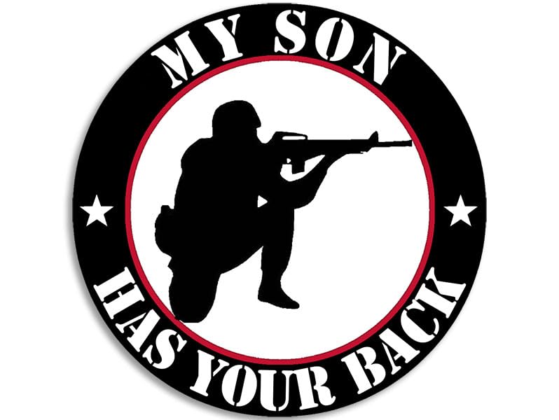 Military Proud Army Soldier Vinyl Decal Sticker - 3 Inch
