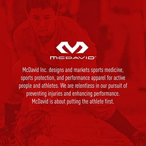 McDavid Knee Sleeve 510 Elastic Compression Brace - Large (Left/Right) for Pain Relief