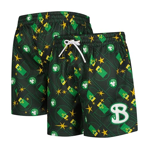 NBA Basketball Shorts - Boston Celtics - Black - Medium