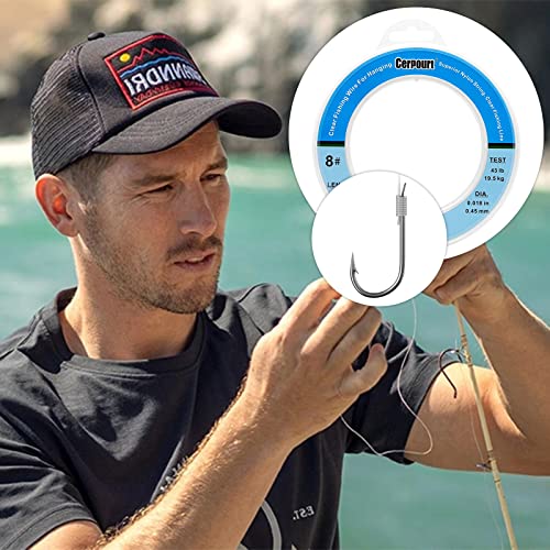 Clear Monofilament Hanging Wire - 755ft Invisible Nylon String for Crafts