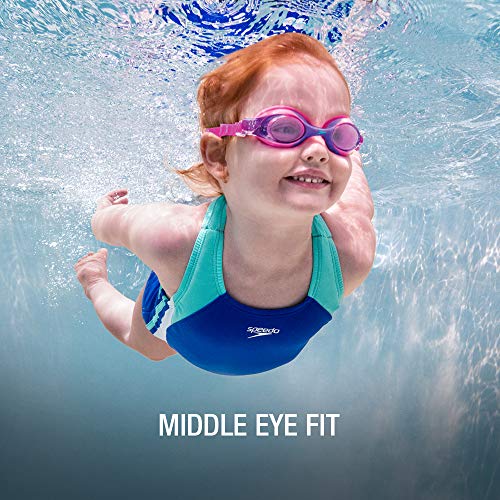 Kids Swim Goggles with Anti-Fog & UV Protection - Blue Ocean