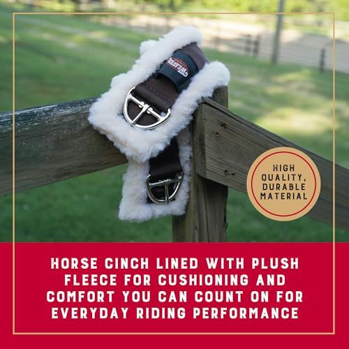 Weaver Equine 32" Super Horse Cinch - Fleece Lined with Flat Buckle