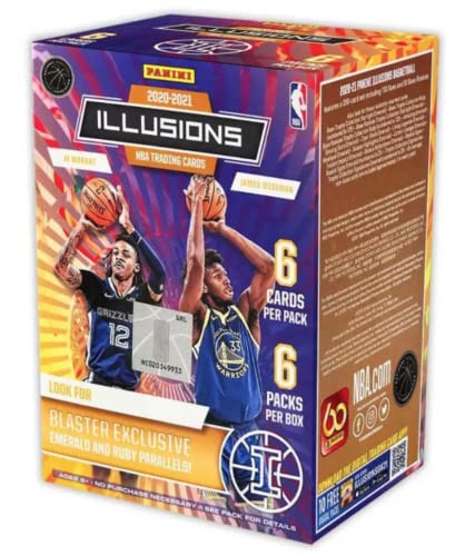 Panini Illusions 2020-21 NBA Basketball Blaster Box Factory Sealed