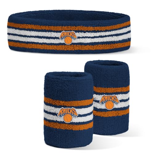 NBA Headband & Wristband Set - New York Knicks Team Color