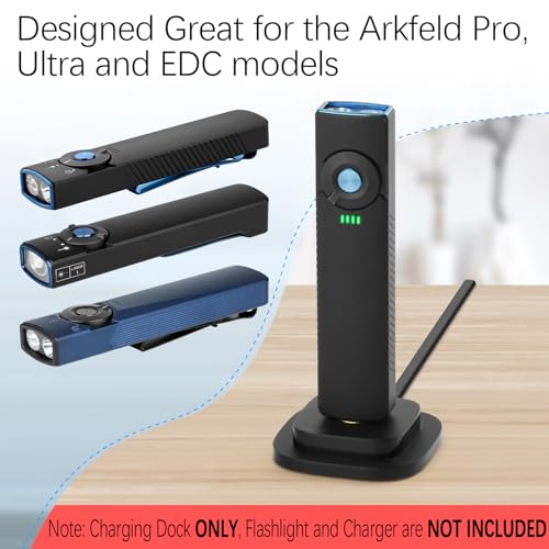 Flashlight Charging Dock for Olight Arkfeld Pro & ArkPro - Acrylic Stand