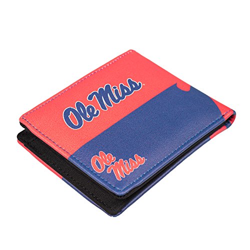 North Carolina Tar Heels Bi-Fold Wallet - Team Color - Mississippi Ole Miss Rebels