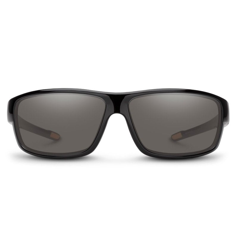 Suncloud Voucher Polarized Sunglasses, Black Frame, Gray Lens