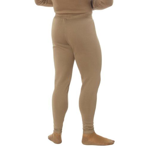 Rothco ECWCS Poly Underwear Bottoms - Insulated Comfortable Cold Weather Base Layer (US, Alpha, 3X-Large, Regular, Regular, AR 670-1 Coyote Brown)
