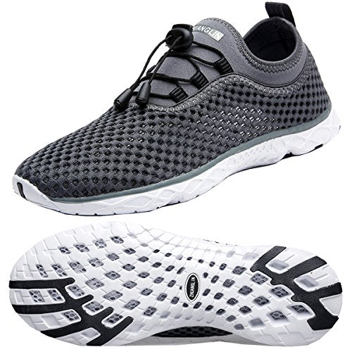 Zhuanglin Men's Quick-Dry Aqua Water Shoes 8 / 789pdark Grey