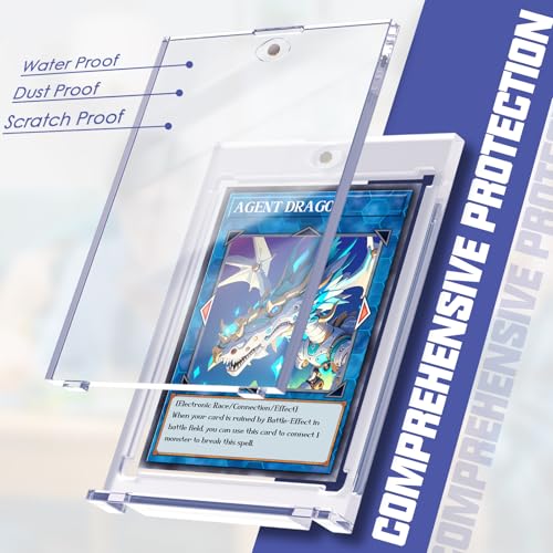 Magnetic Card Holders 5 Count for Trading Cards - 35pt Sleeves