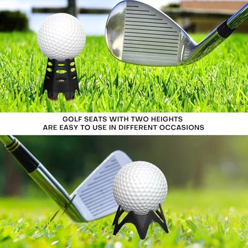 Golf Simulator Tees, 24 Pack, 12 Tall Short Tees